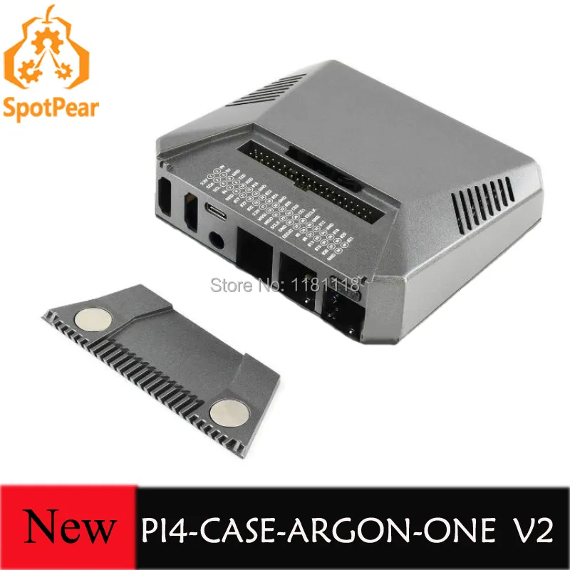 4 Case Aluminum Case Raspberry Pi 4 Argon One V2