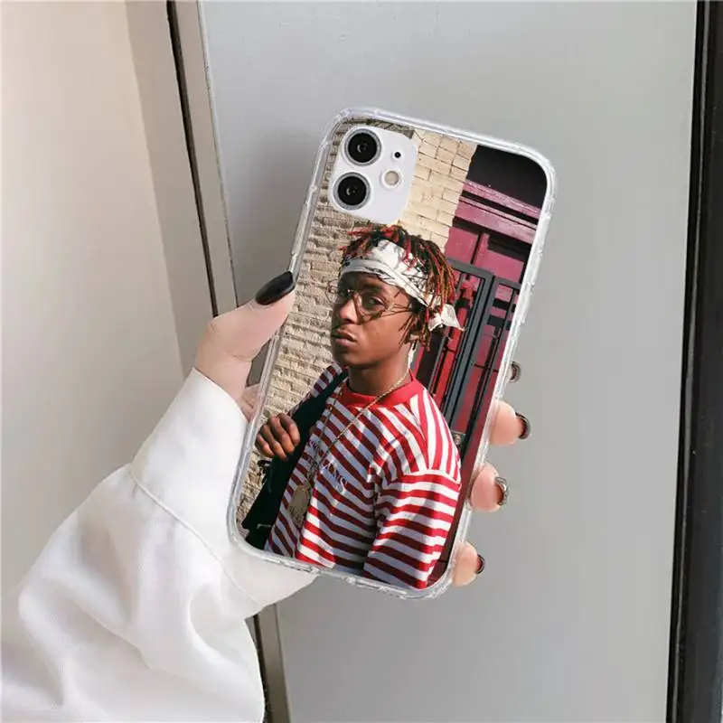 

Rich The Kid American rapper Phone Case Transparent soft For iphone 5 5s 5c se 6 6s 7 8 11 12 plus mini x xs xr pro max