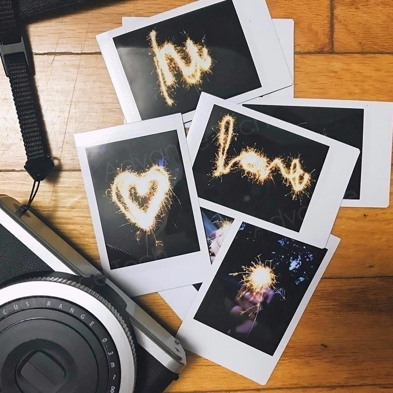Оригинальный 60 листов Fujifilm Instax mini 9 фильмы белый край 3 дюймов для Фотоаппарат
