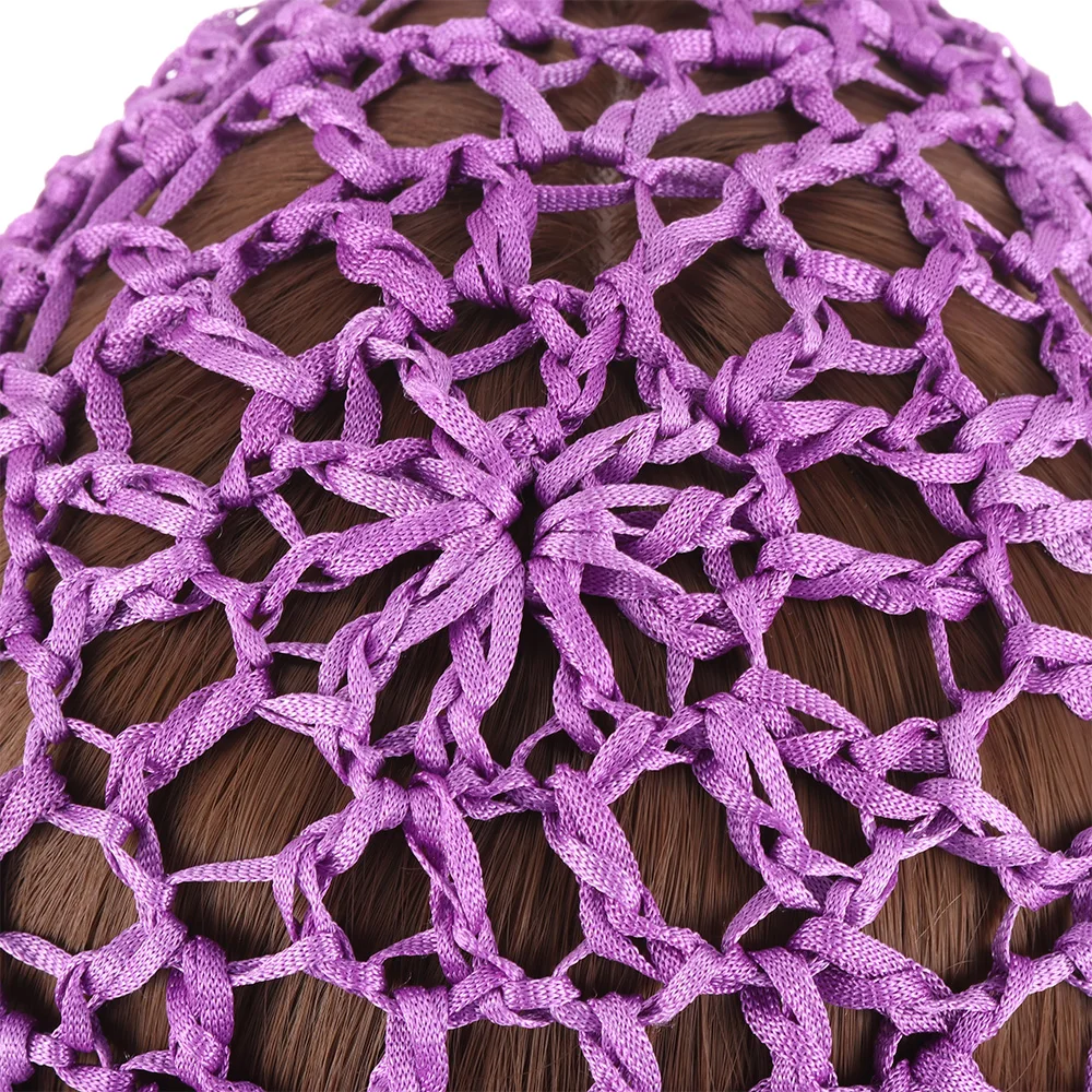 1 шт. Мягкая вязаная сетка для волос вискозная шапка-снуд сетчатая Уход за