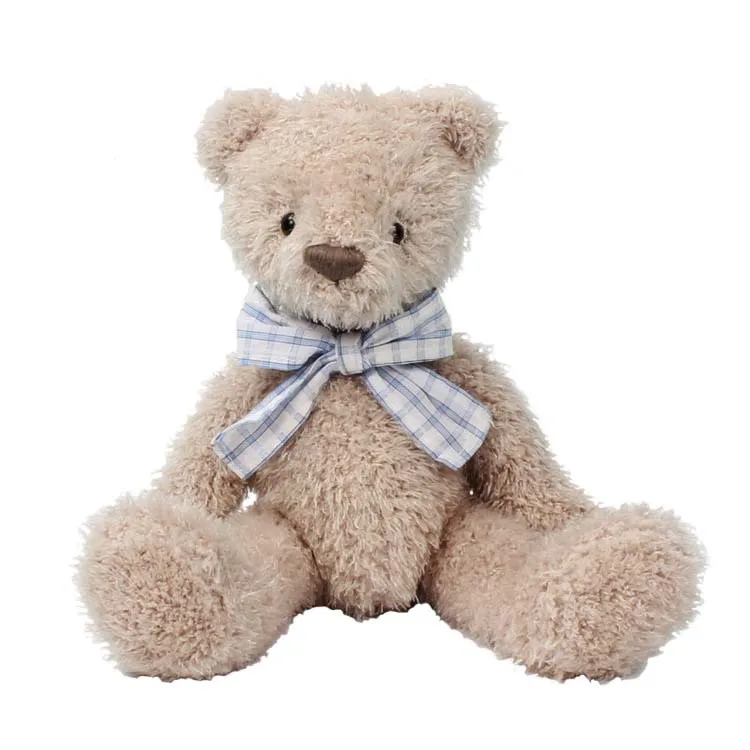 

Gentleman Teddy Bear Infant Newborn Comfort Doll Children Girls Birthday Gift Plush Toy Bow Tie Bear Doll