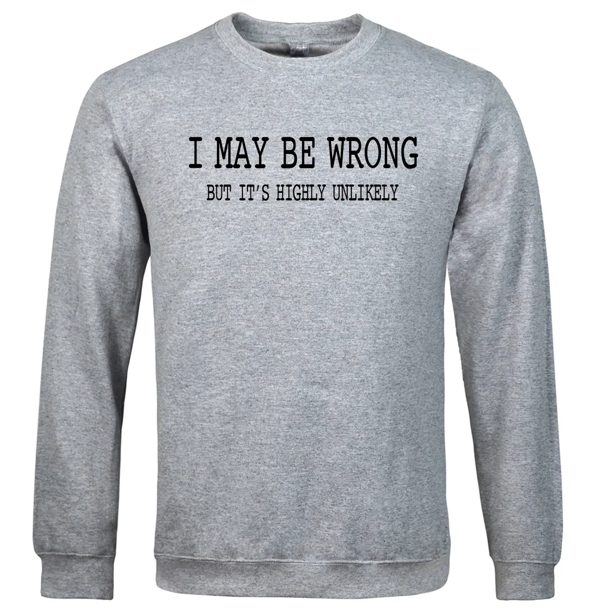 

2021 Men's Trendy Printed Sweatshirt Loose Casual Fleece Pullover Hip Hop Streetwear