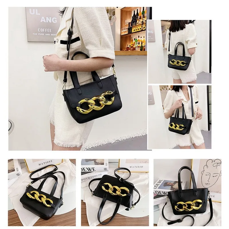 

Women Bag 2021 Tote Bags Ladies Bucket Handbag Inner bag Drawstring Design Thick Women Crossbody Shoulder Purse Clutches