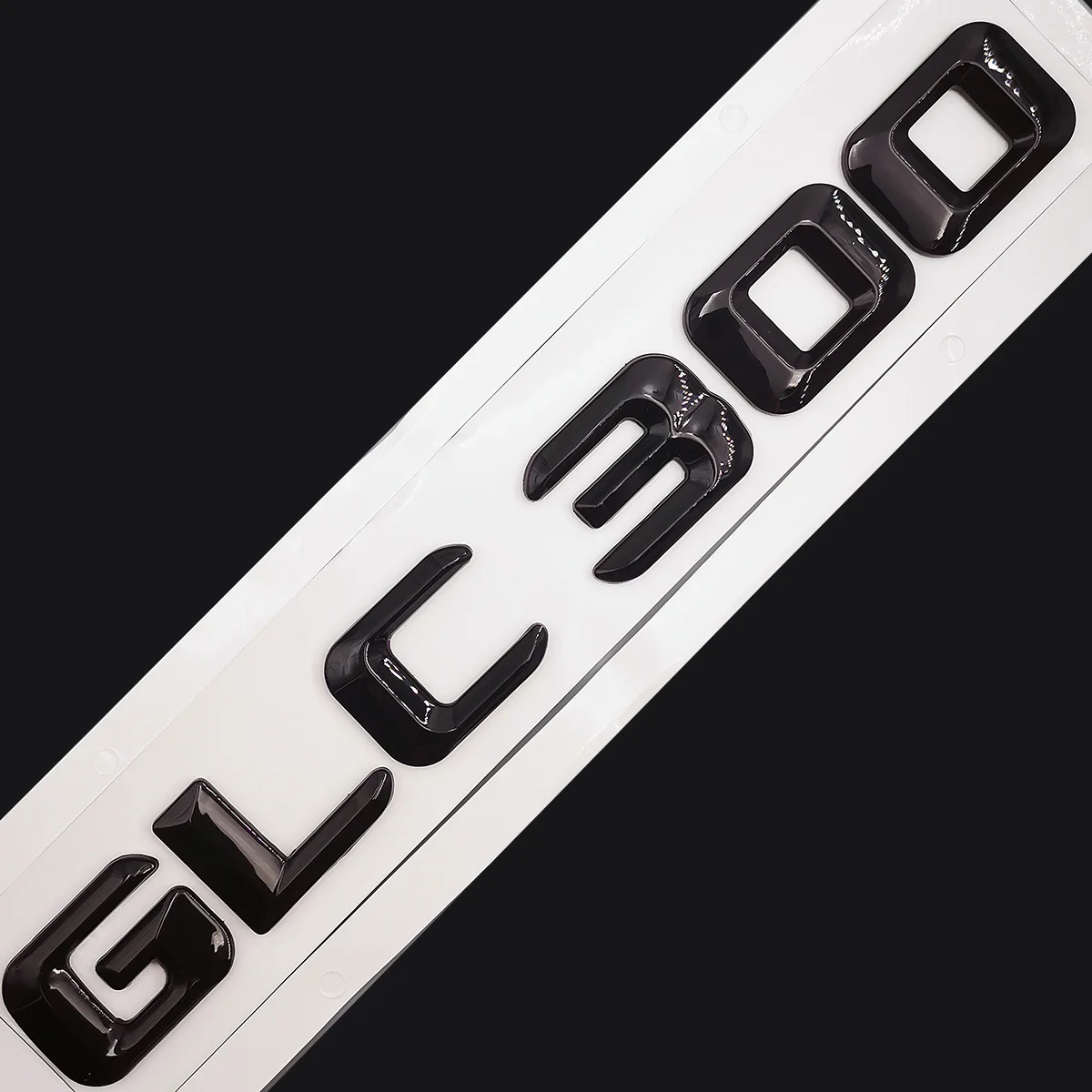 Оригинальный размер 1:1 эмблема заднего хвоста автомобиля с номером буквы стикер