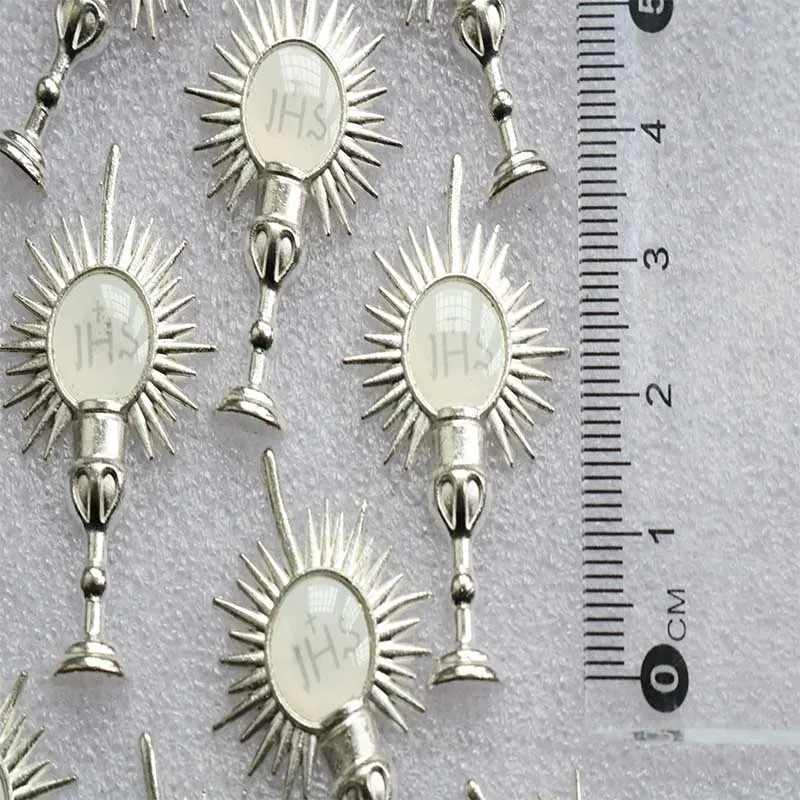 30 штук/религиозный мир золотой Иисус Спаситель человечка Крест Святого Грааля