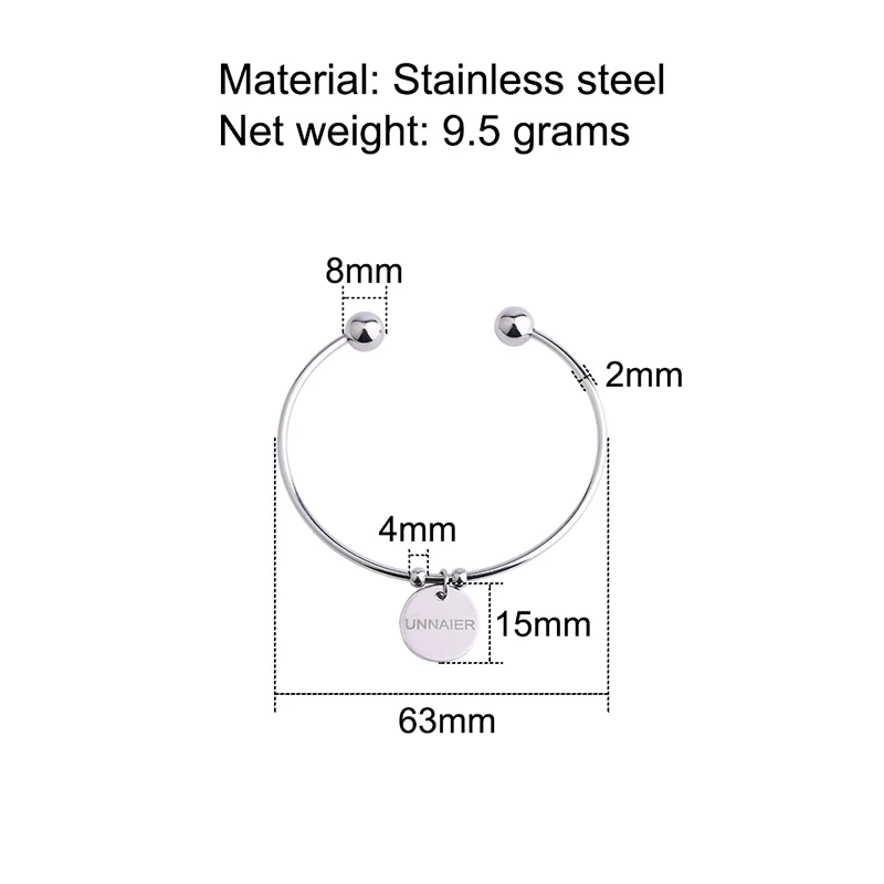 

Simple ins fashion exaggerated high sense bracelet 2020 new fashion female personality sun moon titanium steel bracelet