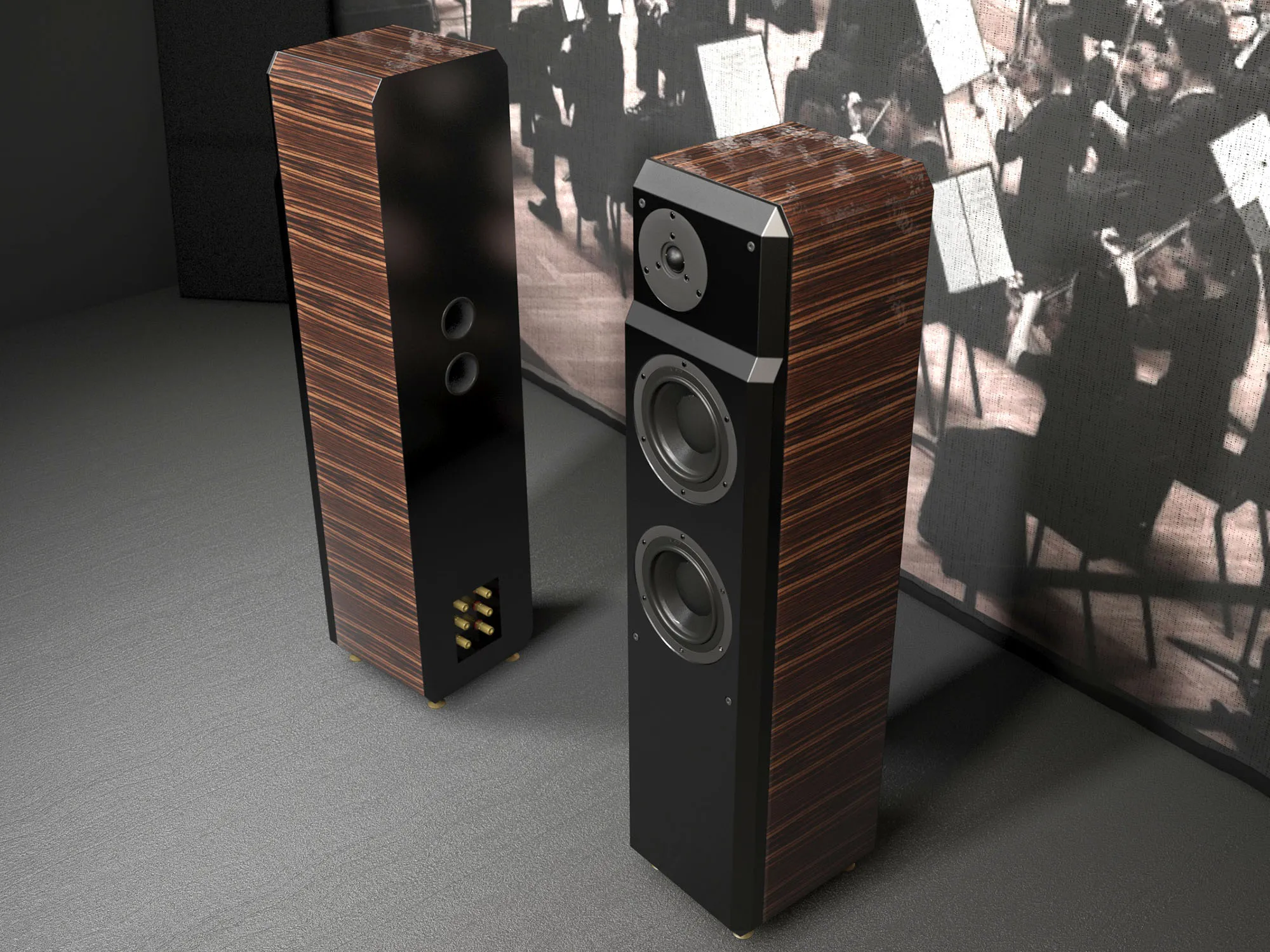 

DC 26Q3HV HiFi hi-end speaker latest hivi D6.8mk Q3 silk film treble hifi loudspeaker