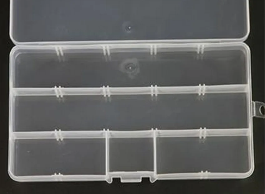 Пластиковая коробка для хранения с регулируемыми слотами чехол-органайзер дома