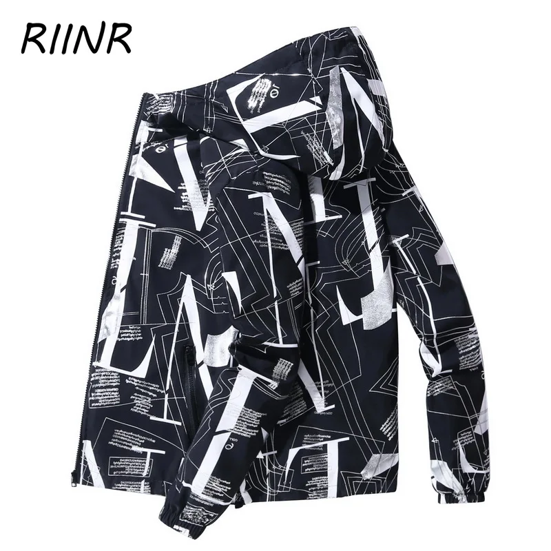 

Мужская Светоотражающая куртка весна и осень размера плюс большого размера плюс пальто свободная Толстая блуза тренд размера плюс мужская ...