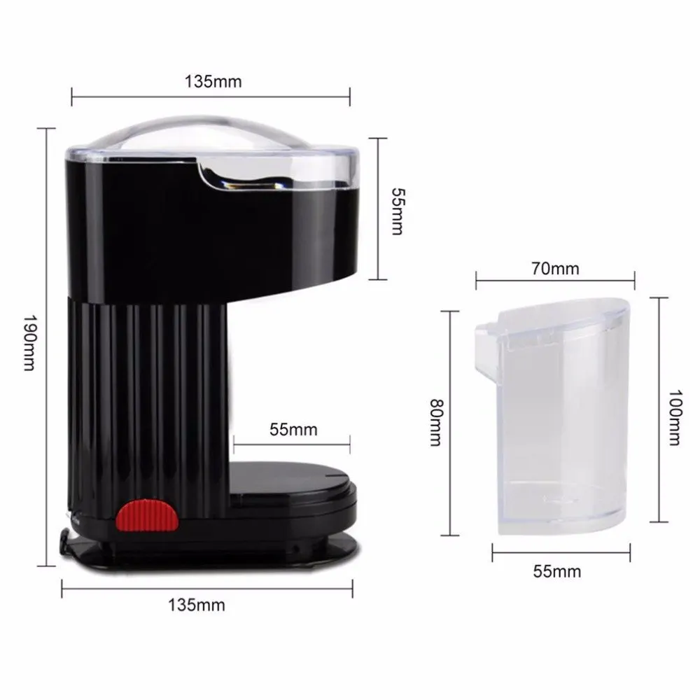 

220V Household Electric Coffee Grinder Stainless Steel Blade Bean Spice Maker Grinding Machine Rapid Autonmatic Coffee Mill