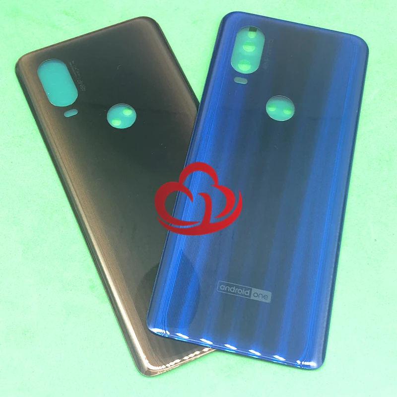 Задняя крышка батарейного отсека для Motorola Moto One Vision P50 XT1970 задняя крышка|Корпусы и
