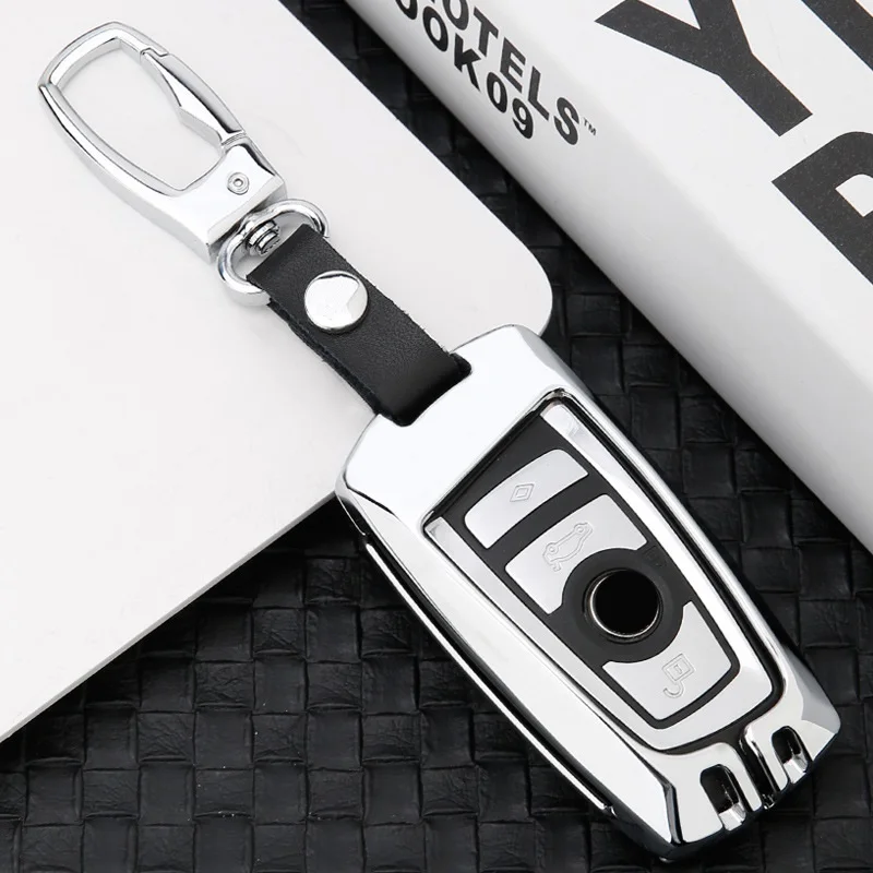 

Auto Key Cover Case Holder Shell car key shell key protective cover for BMW 1 2 3 4 5 6 series X3 X4 Car Smart Remote Key Cover
