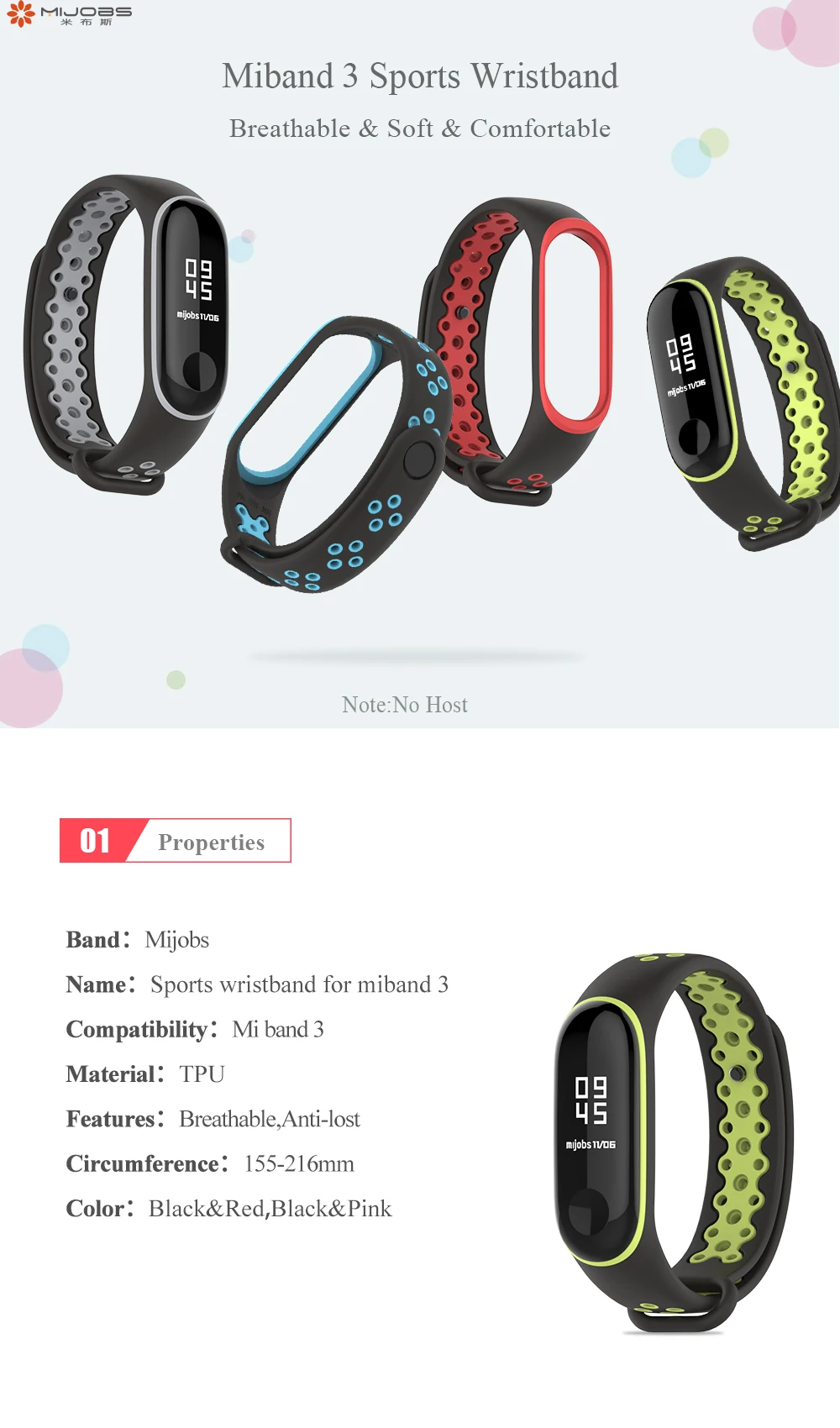 Mi jobs mi Band 4 ремешок спортивный браслет на запястье mi band 3 силиконовые часы для Xiaomi mi Band 4 3 Аксессуары для ремешка Smart mi band 3