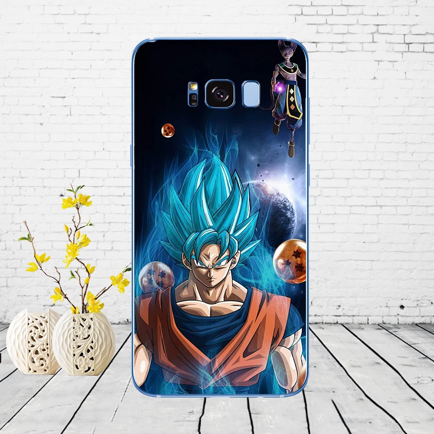 8 Мягкий силиконовый чехол для samsung Galaxy S6 S7 edge S8 S9 S10 plus A70 A50 чехол 79DD Dragon Ball z goku - Цвет: 8