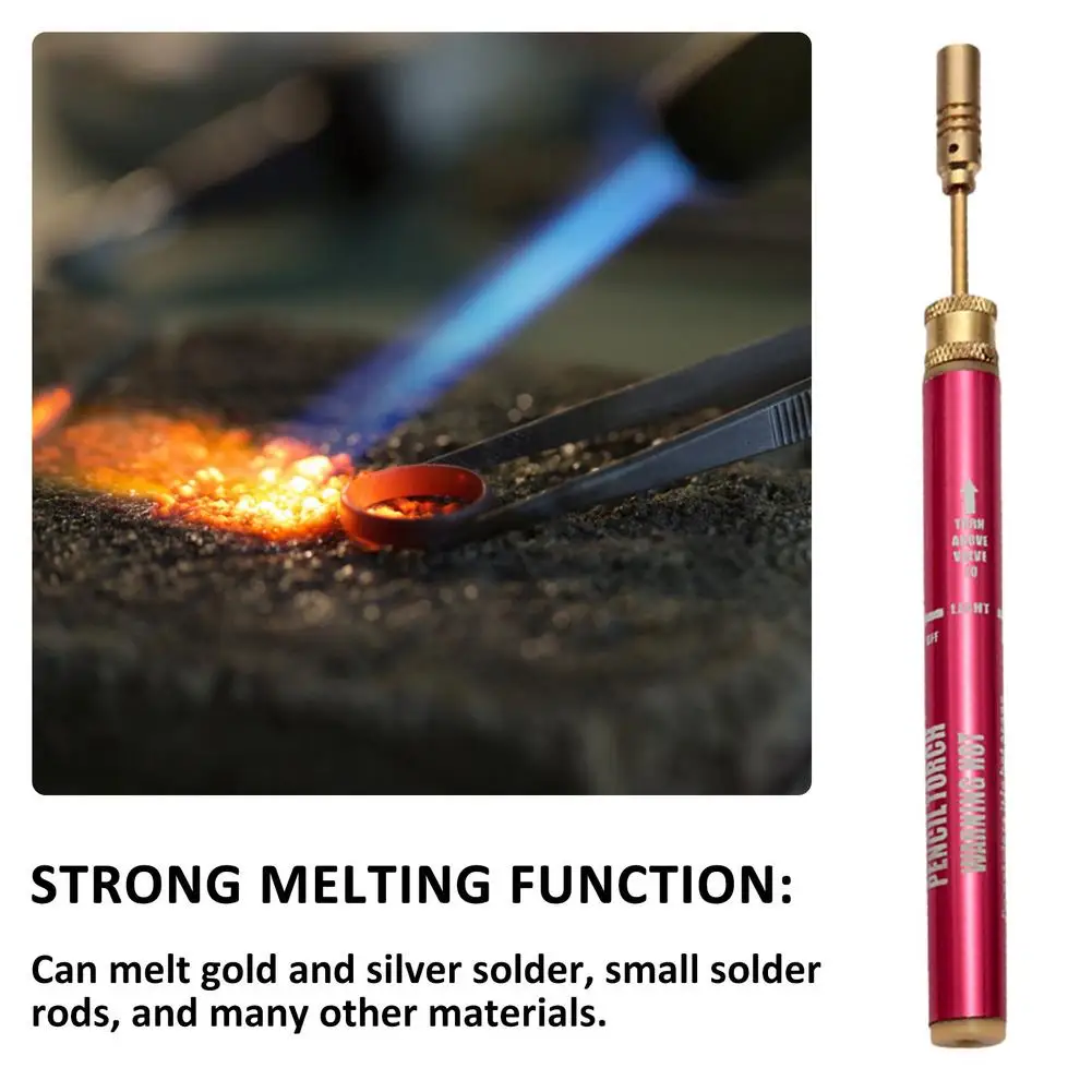 Welding Torch Small Air Blow Portable Pen For Outdoor BBQ Spray Burner Melting Cutting Tool | Дом и сад