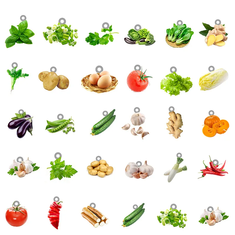 

TAFREE Simulation Vegetables Acrylic Pendants Charms Epoxy Jewelry Findings for DIY Making Earrings Necklaces Accessories FGZ299
