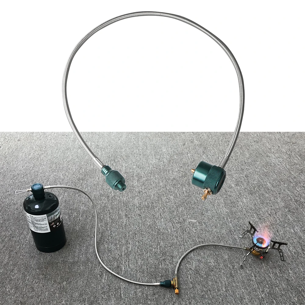 Газовая плита для кемпинга пропановая заправка Трубная горелка плоская муфта