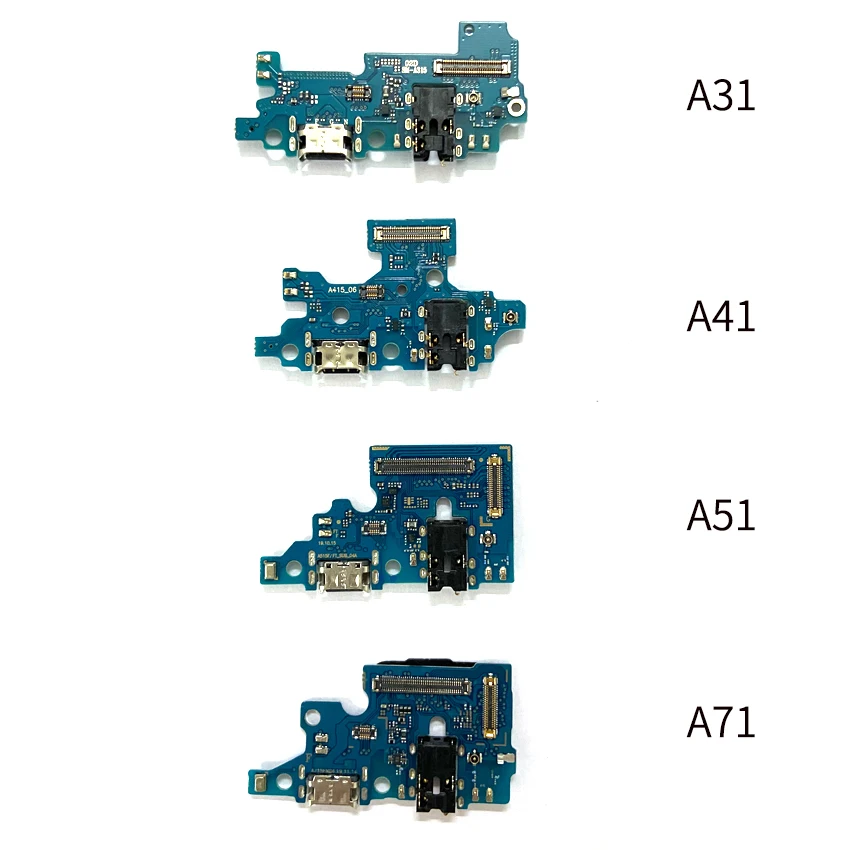 

10PCS For Samsung Galaxy A21 A21S A31 A41 A51 A71 A715 A01 A11 USB Charging Dock Port Board Flex Cable