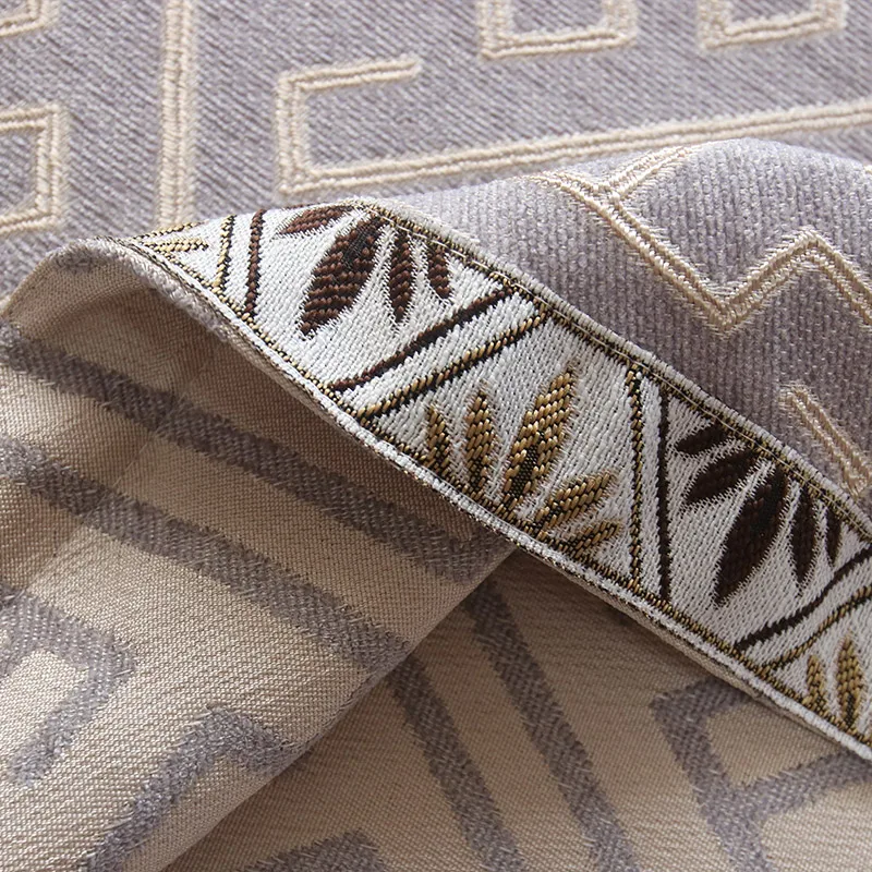 Скатерть для круглого обеденного стола прямоугольная в простом китайском стиле