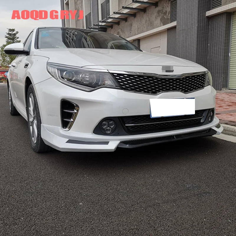 Аксессуары для стайлинга автомобиля 1 шт. Kia Optima K5 2016 2018 Неокрашенный передний