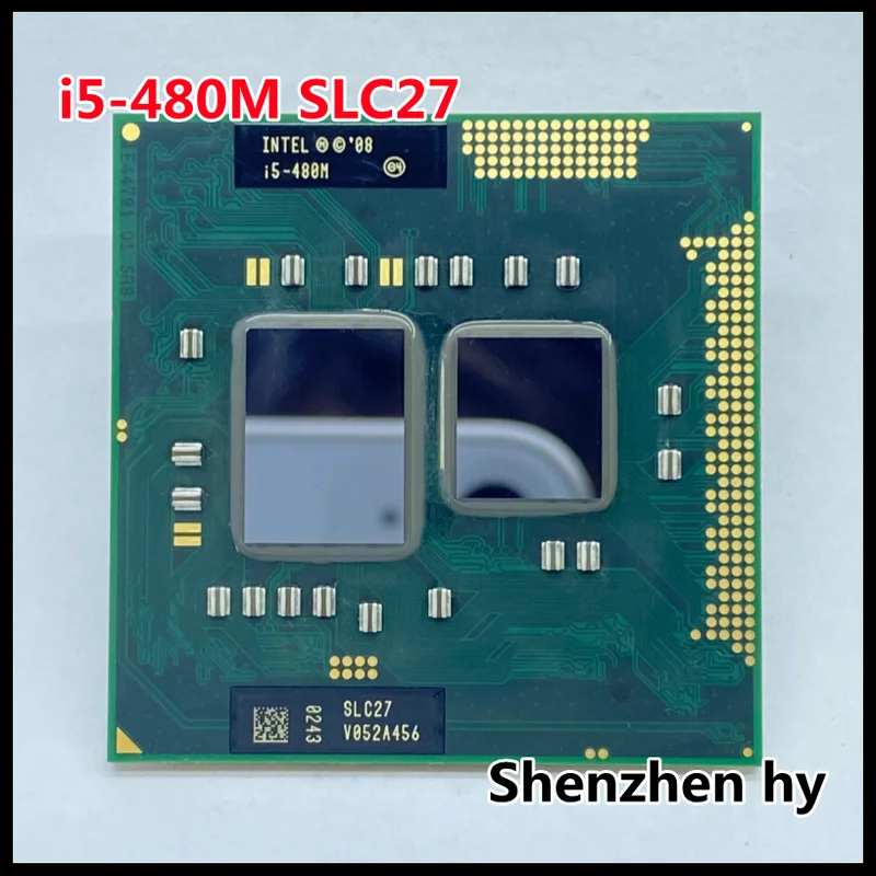 

I5-480M i5 480M SLC27 2,6 ГГц двухъядерный четырехпоточный ЦПУ процессор 3 Вт 35 Вт Разъем G1 / rPGA988A