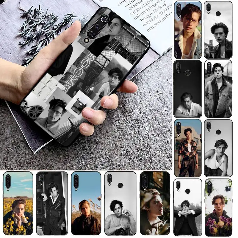 

YNDFCNB Riverdale Cole Sprouse Phone Case For Xiaomi max3 mi 9 se mi8 F1 9SE 10 lite F1 Back Coque