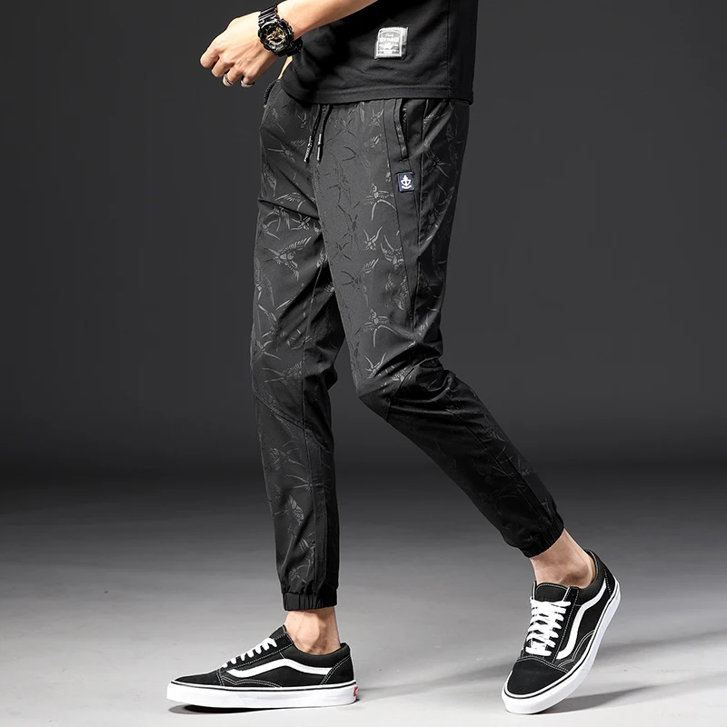 Лето 2020 Новое поступление мужские брюки модные повседневные карандаш для мужчин