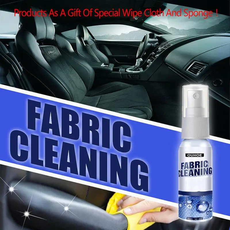 

Car Interior Fabric Cleaning Agent Multi-purpose Cleaning Agent Spray Water-free