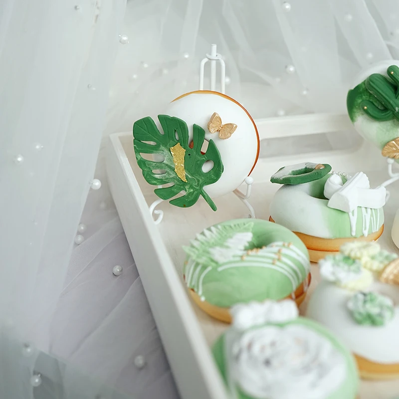 Модель пончика Ins ветер фото реквизит Sen имитация торта десерт настольное