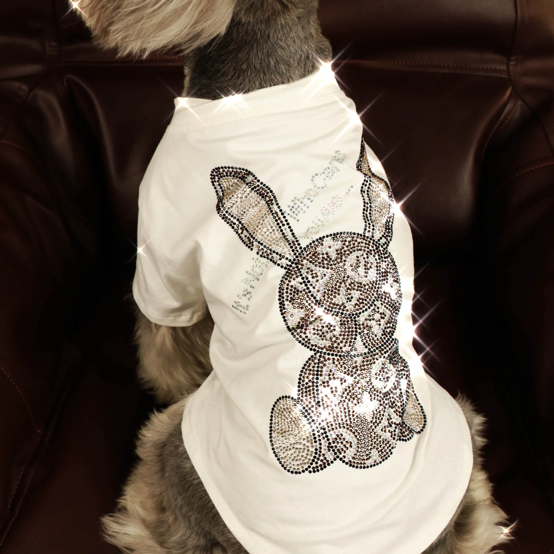 

Summer Pet Outfits Hot drill rabbit vest Dogs Shirt Comfy Go For A Stroll Pure Cotton Jackets Fashion Cool Puppy Costume