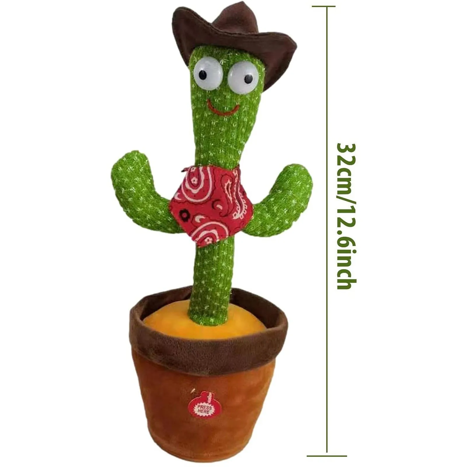 

Dancing Cactus Plush Toy Electronic Shake Dancing Singing Toys Cute Dancing Cactus Children's Early Childhood Education Toy #5