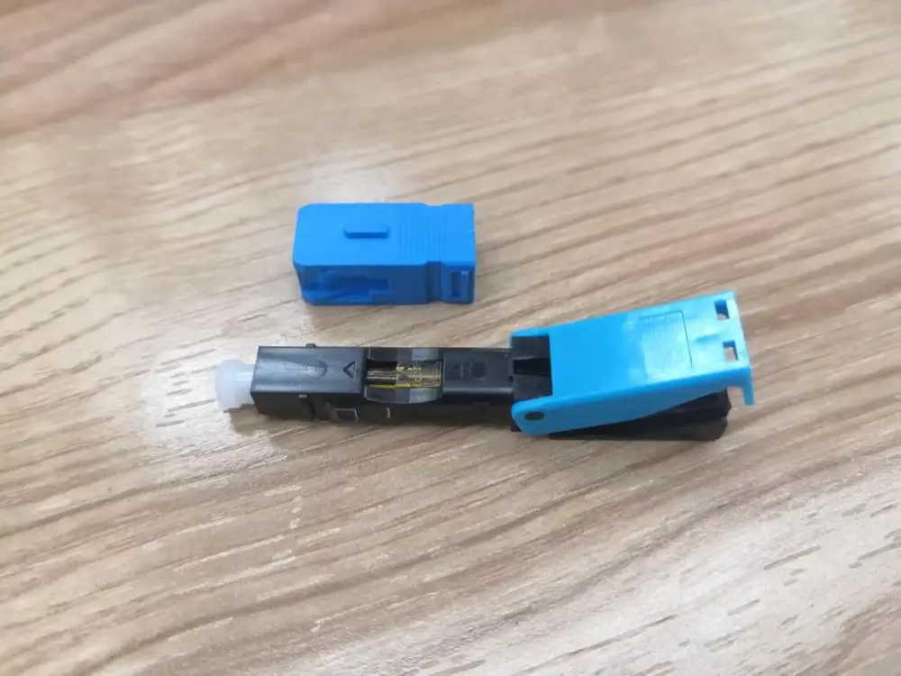 Бесплатная доставка 100 шт./лот FTTH Быстрый коннектор SC UPC одномодовый