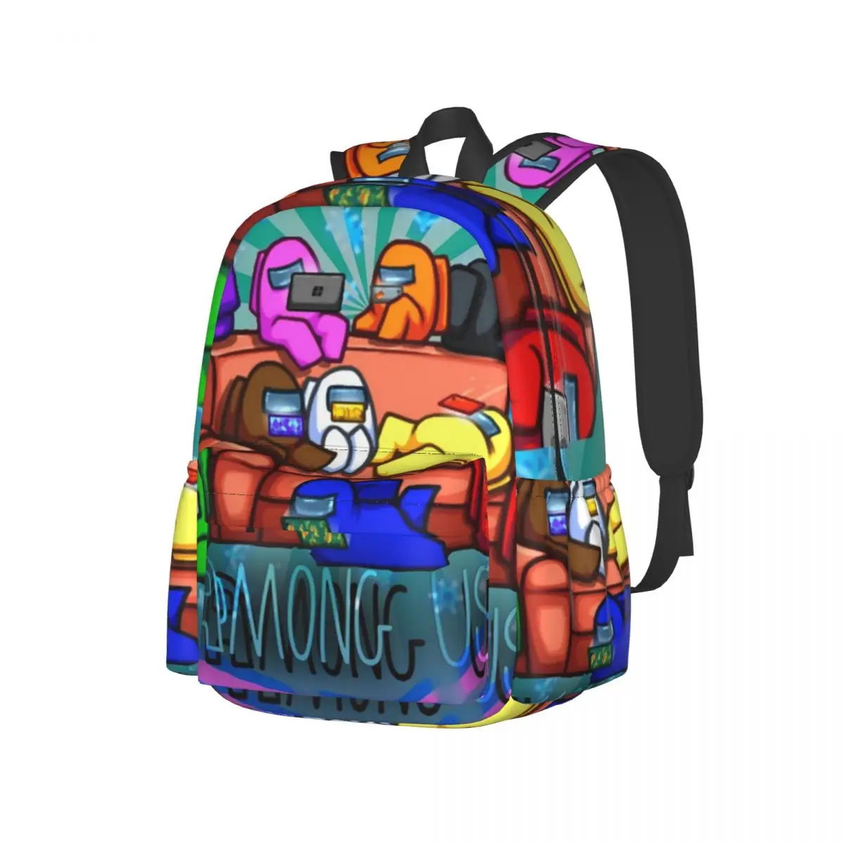 

Fashion backpack new school bag men and women outdoor travel hiking shopping backpack