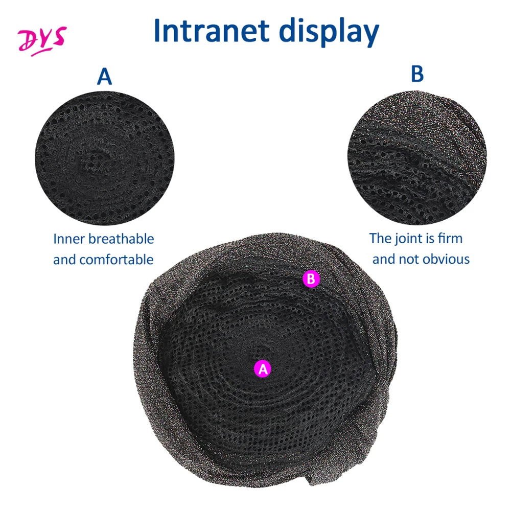 Высокая пышность тюрбан хвост короткий кудрявый завёртывание головы шнурок