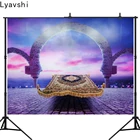 Lyavshi фоны для фотостудии Aladdin волшебный ковер Сумерки сцена Арка ворота Сказочный фон Фотофон