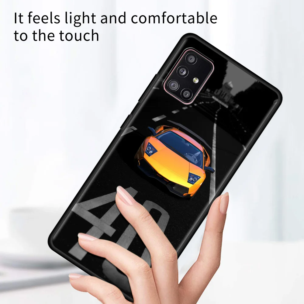

fancy car Super Sport Car Phone Cover For Samsung A71 A51 A52 A12 A21s A21 A32 A91 A72 A42 A41 A31 A11 Case TPU Fundas Soft Capa