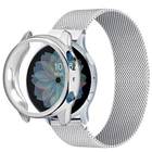 Чехол + ремешок для Samsung Galaxy Watch Active 2, 40 мм, 44 мм, с магнитной петлей, браслет для Galaxy Watch Active 1, 2, 40 мм, 44 мм