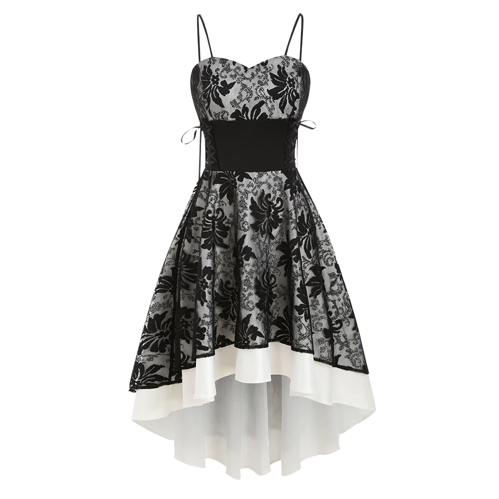 Wipalo/Вечерние платья на бретельках без рукавов со шнуровкой и завышенной талией