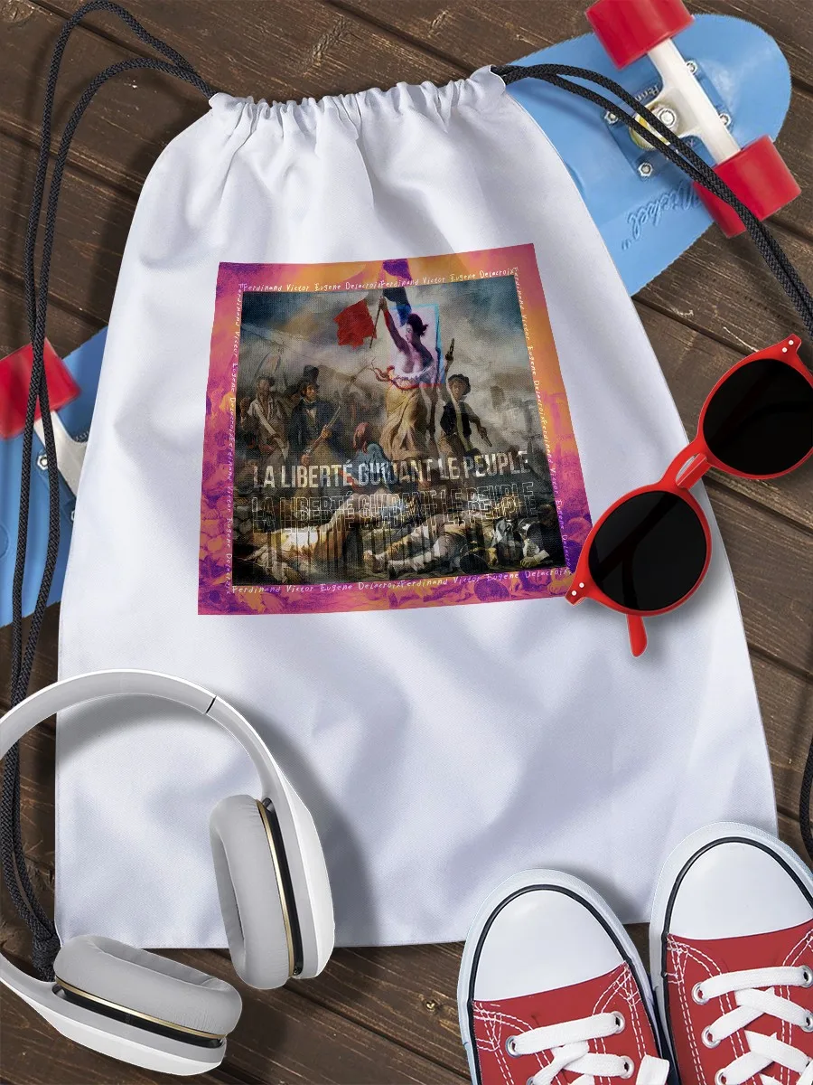 Сумка для замены обуви Фердинана Виктора Жюльена Делакруа (репродукции великих художников) - 20651.