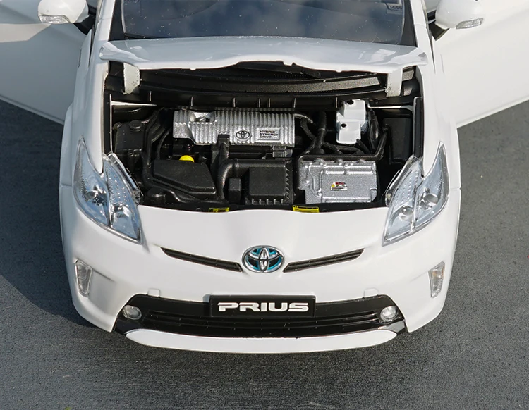 1:18 высокое тщательное TOYOTA PRIUS Гибридный сплав модель автомобиля статические металлические модельные автомобили с оригинальной коробкой