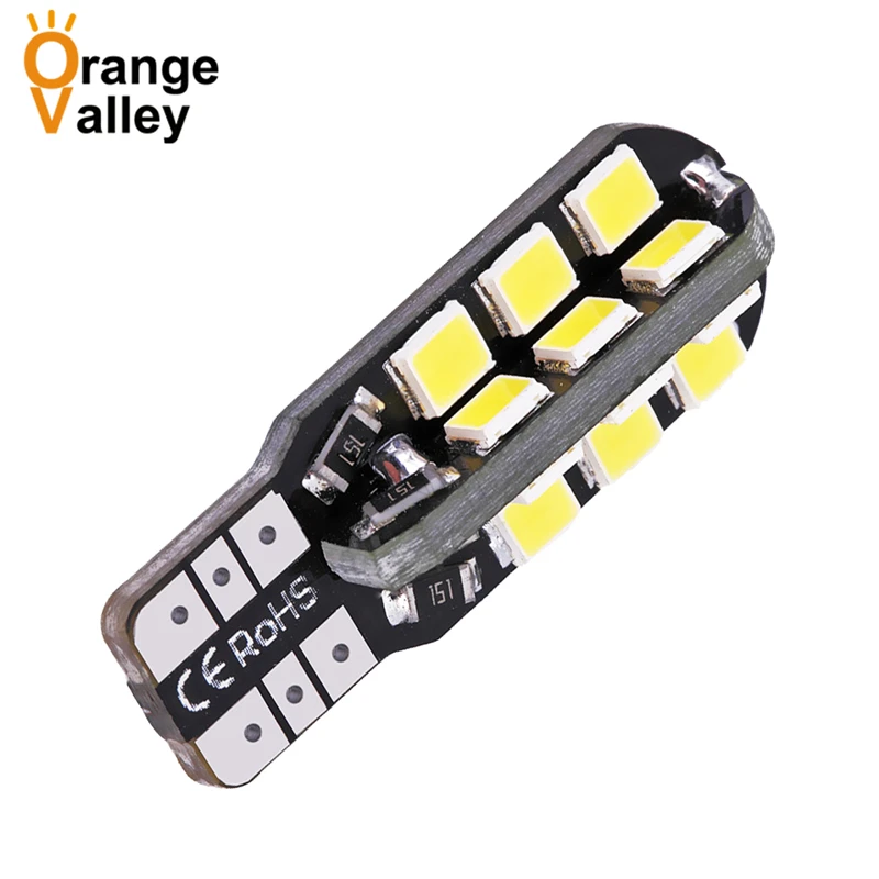 

100PCS Hot sale T10 168 194 W5W 168 24 SMD LED 2835 Car Auto Clearance Lights Marker Lamps Reading Light Dome lamp Bulb