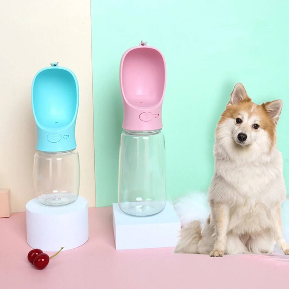 Pet Dog бутылка для воды портативная небольших средних и больших собак Герметичная