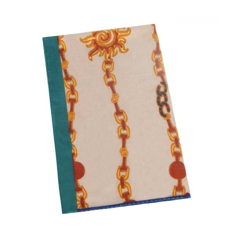 

2021 Women's Autumn and Winter Style Thick Double-sided Satin and Belt Printing All-match Scarf