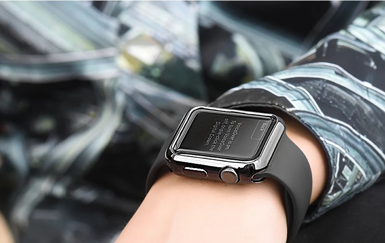 Защитный чехол для Apple Watch, версии 5/4/3/2/1 40 мм 44 к царапинам мягкий силиконовый чехол s для наручных часов iWatch, версия 3, 2, 42 мм, 38 мм