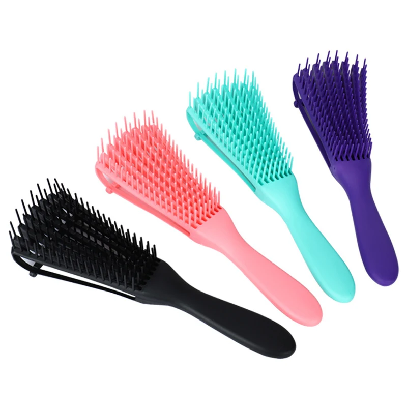 

Detangling Hair Brush Massage Wet Hair Comb Detangler Hairbrush 2a to 4c Kinky Wavy/Curly/Coily/Wet/Dry/Oil/Thick Hair