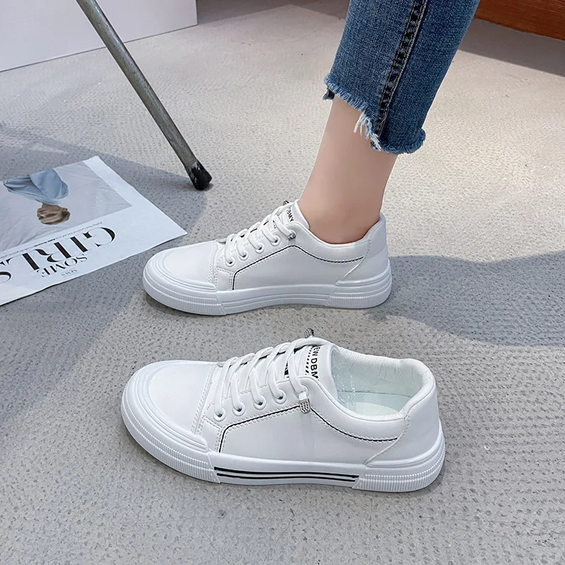 Ins han edition white shoe tide female han edition of new fund of 2021 autumn racquet sports shoes female shoes T06 leisure s