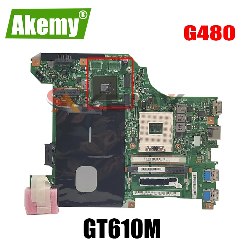 

Материнская плата ноутбука LG4858L MB 11326-1 для Lenovo G480 оригинальная материнская плата GT610M