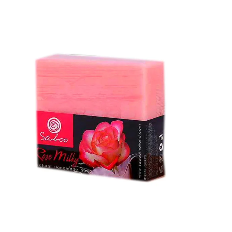 

100g Thai Rose Flower Essential Oil Facial Soap Free Shipping