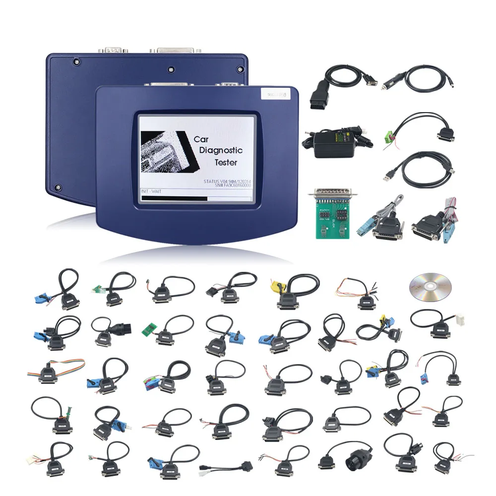 Полный комплект кабелей Digiprog3 V4.94 FTDI программатор Digiprog 3 OBD DigiprogIII с пробегом OBDII