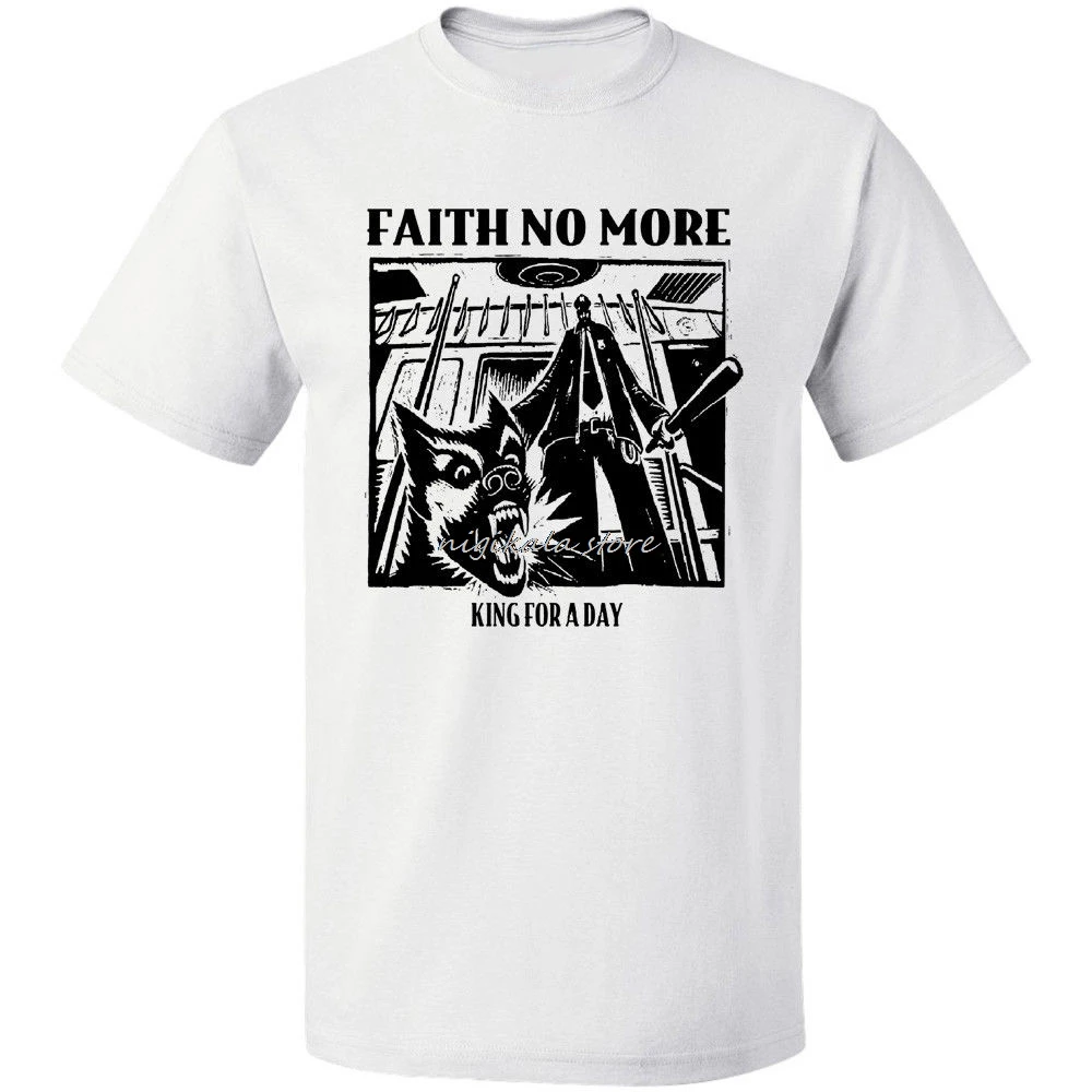 

FAITH NO MORE KING FOR A DAY MIKE PATTON MR BUNGLE FANTOMAS S-3XL drop shipping T-Shirt Men Summer T Shirt Fashion Tops